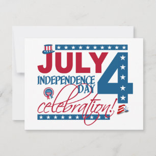 JULY 4 Celebration invitation - customise!