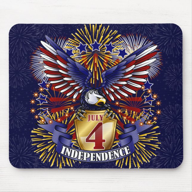July 4 Independence Mousepad (Front)