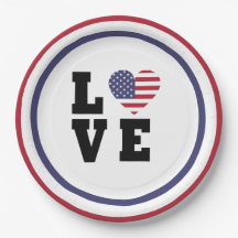 July 4 Picnic, Red Blue White Patriotic Party