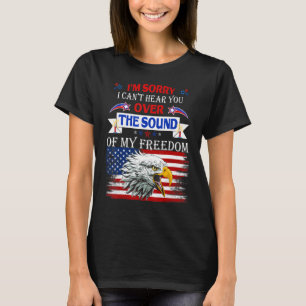 July 4th American Eagle Flag Men's Fourth Of July T-Shirt