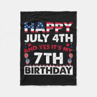 July 4th And Yes It's My 7th Birthday Independence