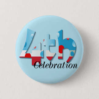July 4th Celebration Button