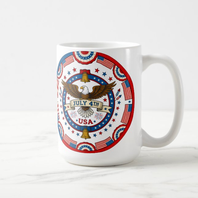 July 4th Celebration Coffee Mug (Right)
