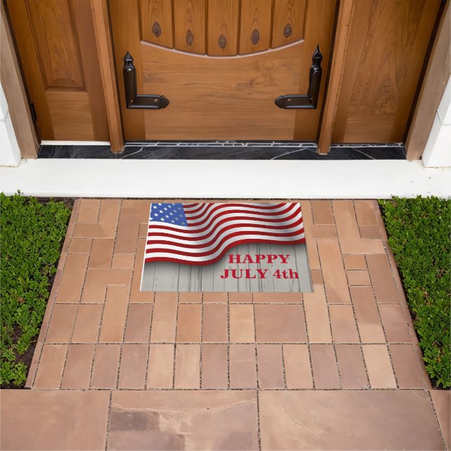July 4th Doormat (Outdoor)