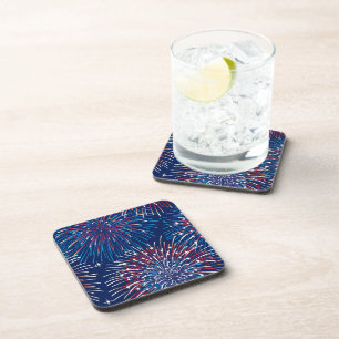 July 4th Drink Coaster
