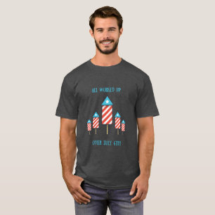 July 4th Fireworks Pun Funny Shirt Men or Women