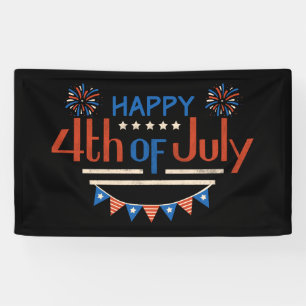 July 4th Independance Day 3x5 Vinyl Banner