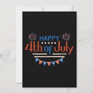 July 4th Independance Day Invitation