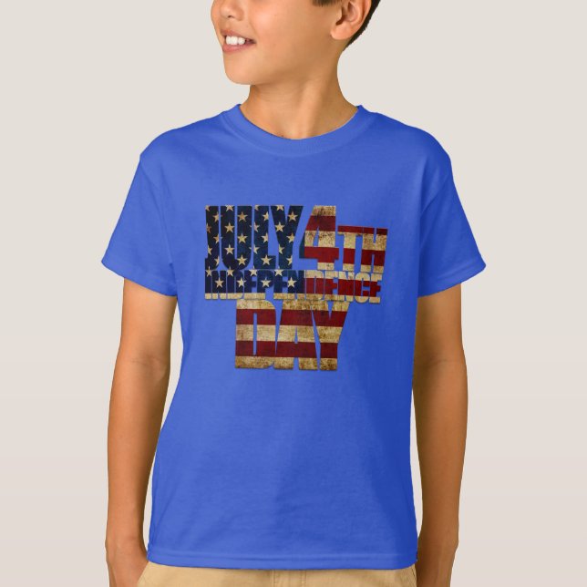 July 4th Independence Day 002 T-Shirt (Front)
