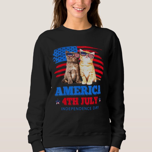 July 4th Independence Day America Sweatshirt (Front)