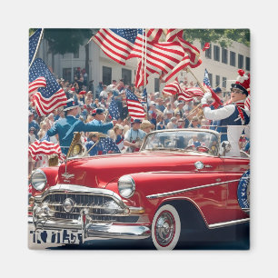 July 4th Independence day Magnet