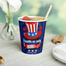 July 4th Independence Day Party Paper cup