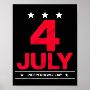 July 4th Independence Day Poster