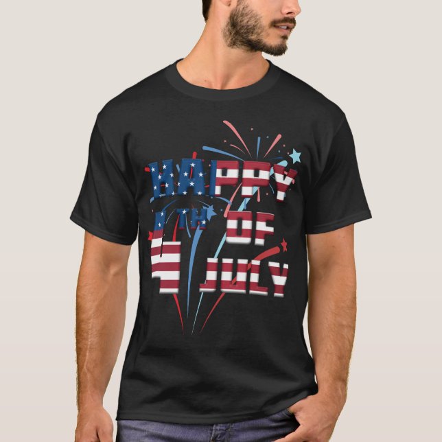 July 4th Independence day T-Shirt (Front)
