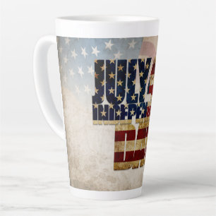July 4th Independence Day V 2.0 2020 Latte Mug