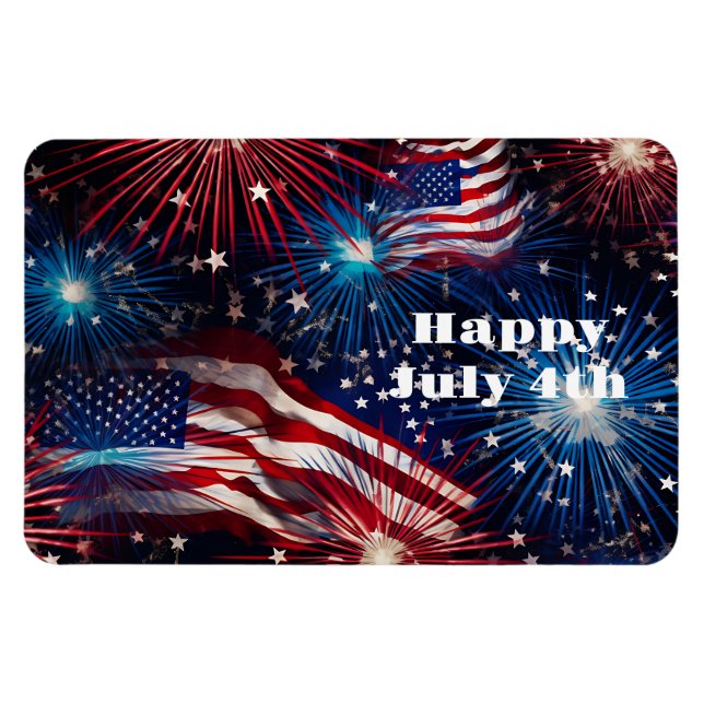 July 4th Magnet (Horizontal)