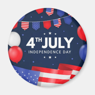 July 4th Magnet