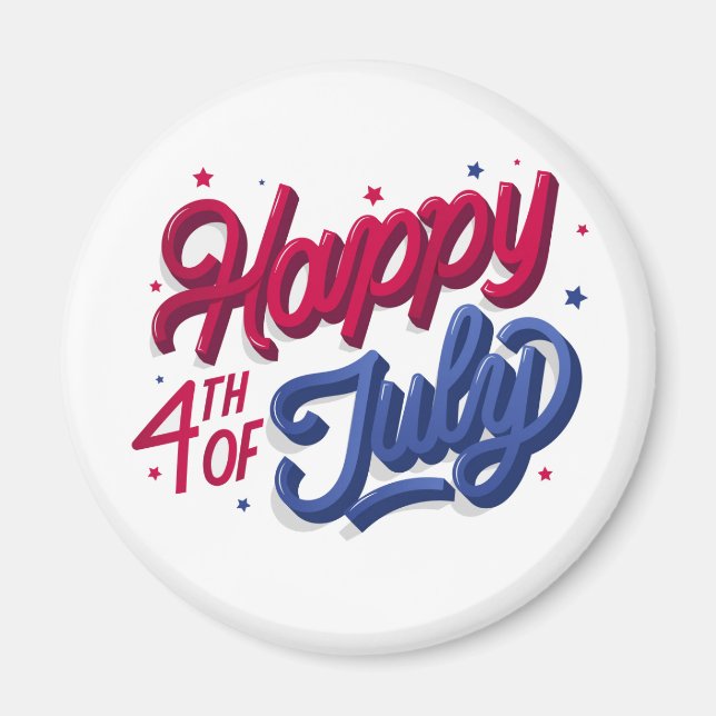 July 4th Magnet (Front)