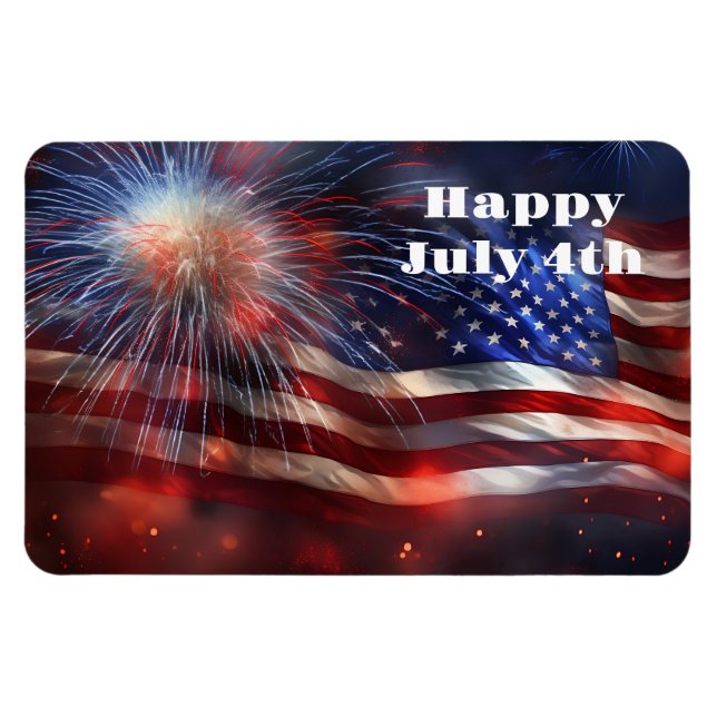 July 4th Magnet (Horizontal)