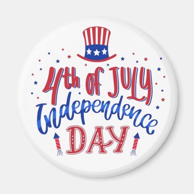 July 4th Magnet (Front)