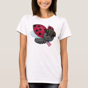 July 4th Minuteman Ladybug T-Shirt