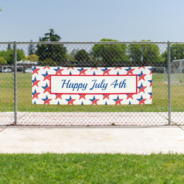 July 4th Outdoor Banner (Insitu)