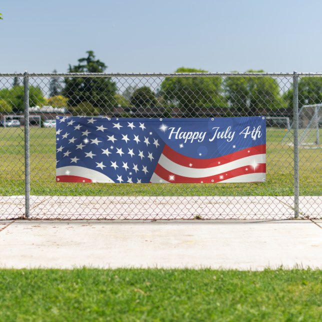 July 4th Outdoor Banner (Insitu)