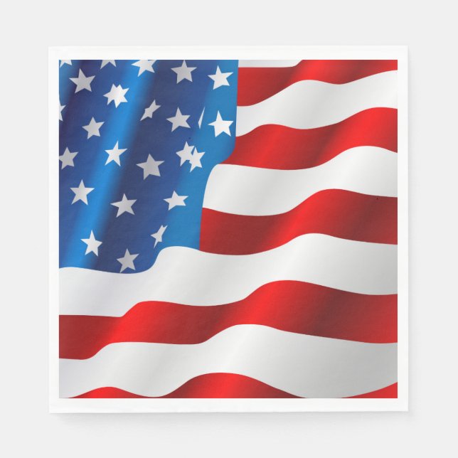 July 4th Paper Napkins (Front)