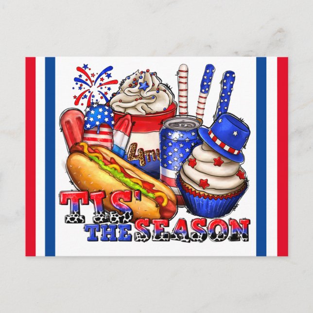 July 4th  postcard (Front)