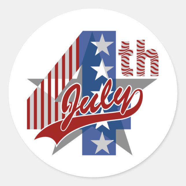 July 4th stickers (Front)