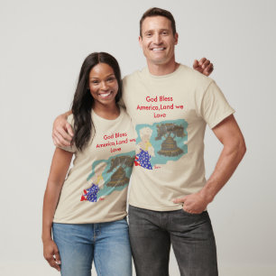 July 4TH -T- Shirt /God Bless America