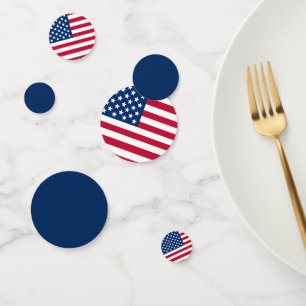 July 4th Table Confetti