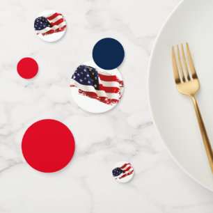 July 4th Table Confetti