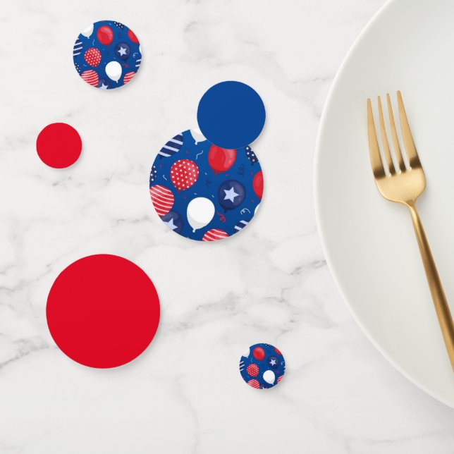 July 4th Table Confetti (Group)