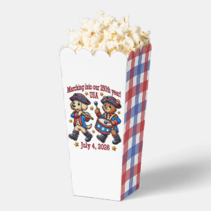 July 4th USA 250th Anniversary Semiquincentennial Favour Box