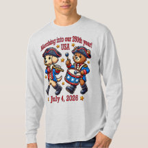 July 4th USA 250th Anniversary Semiquincentennial