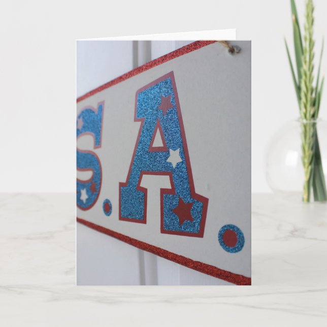 July 4th USA Bound Card (Front)