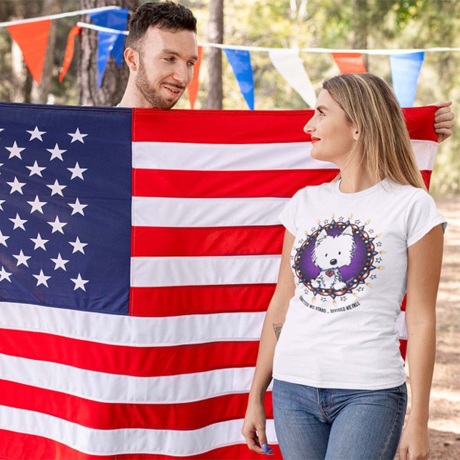 JULY 4TH USA Westie T-Shirt (Creator Uploaded)