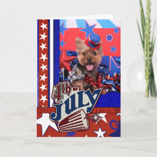 July 4th - Yorkie - Jake Card