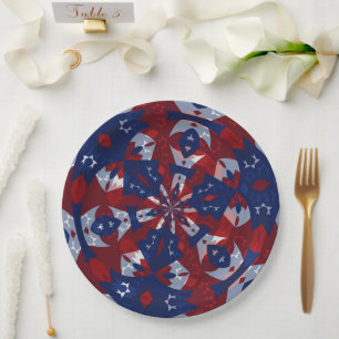 july americana _ 001 paper plate
