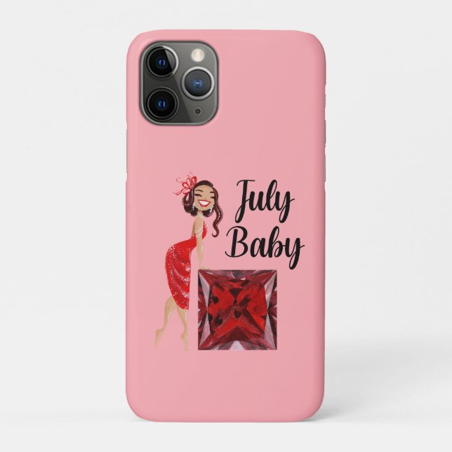 July Baby Case-Mate iPhone Case (Back)