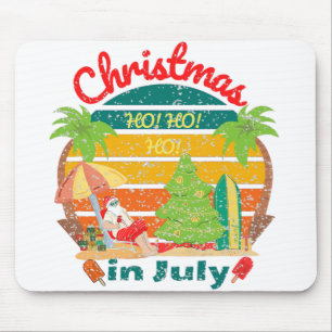 july christmas/christmas in july mouse mat