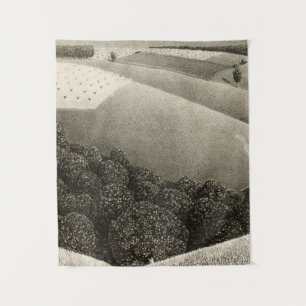 July Fifteenth, 1938 by Grant Wood Tapestry