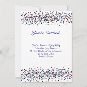July Fourth Invitation