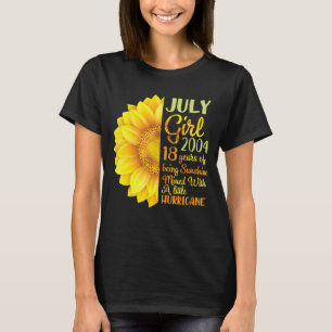 July Girl 2004 18 Years Of Being Sunshine Mixed A T-Shirt