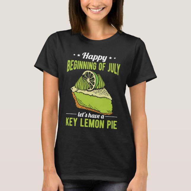 July Key Lemon Pie T-Shirt (Front)