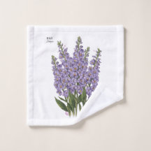 July Larkspur Bloom - Personalized Birthday Gift