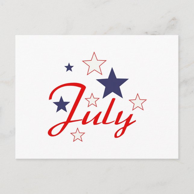 July Postcard (Front)