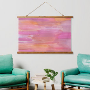 July Sunrise Watercolors Hanging Tapestry