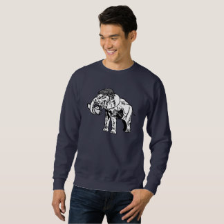 Jumbo Basic Sweatshirt (Navy)